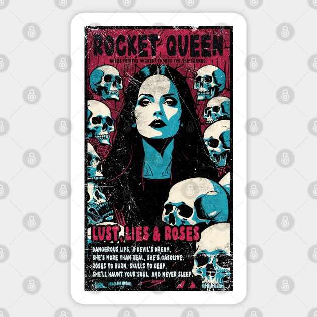 ROCKET QUEEN Sticker by artslaves